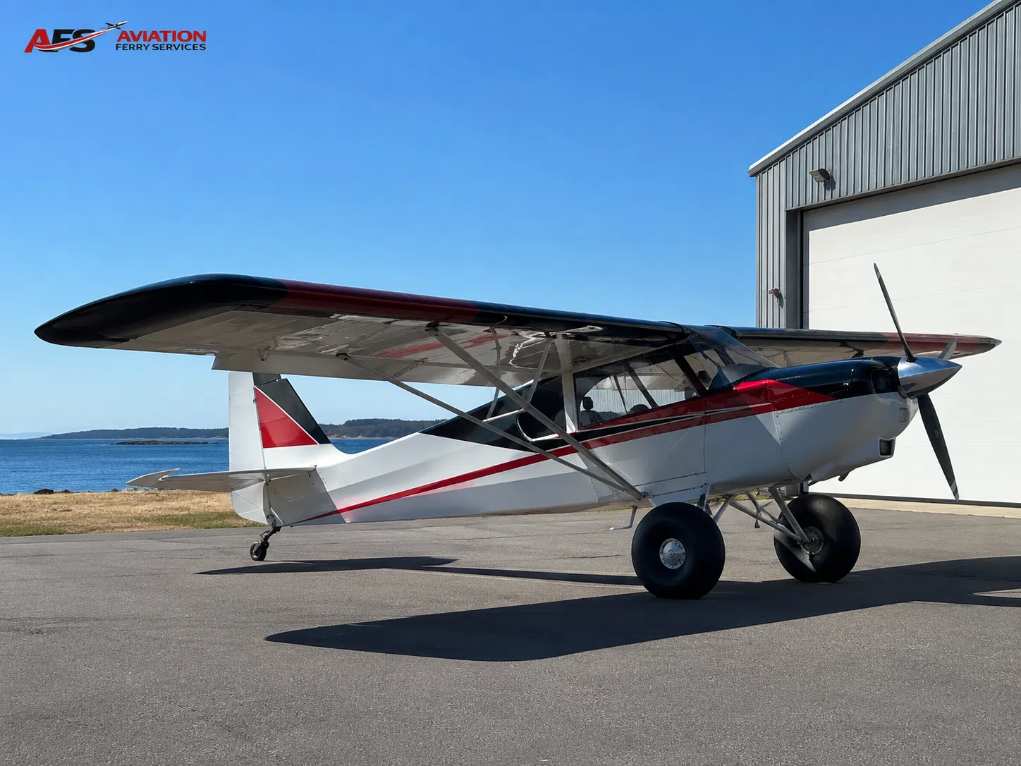 AFS aircraft photo — high-wing aircraft detail
