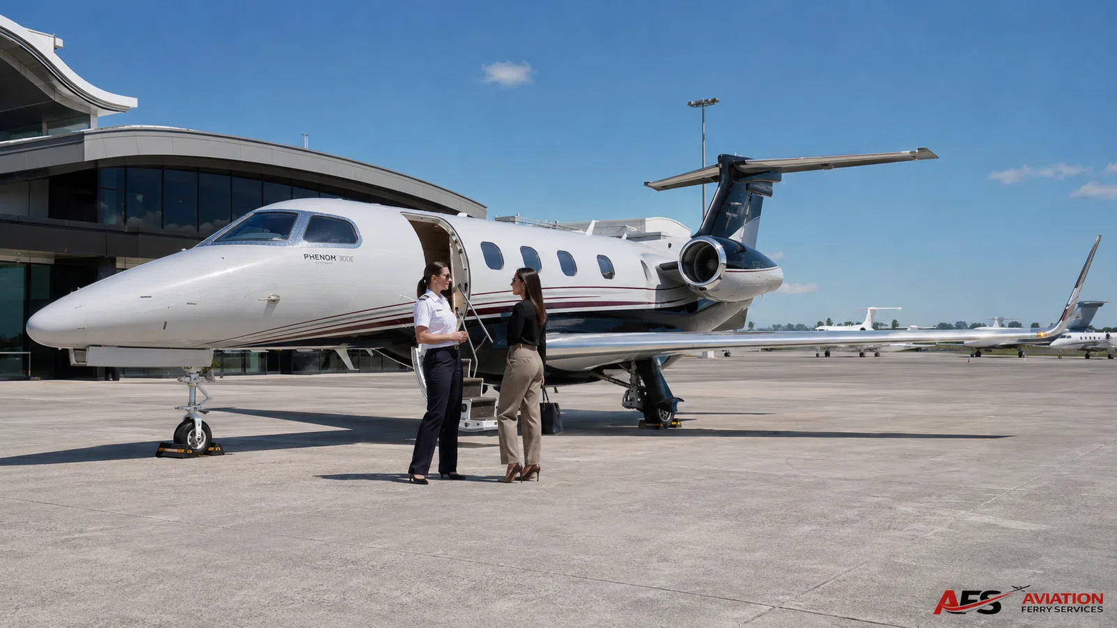 AFS aircraft photo — jet aircraft and delivery context